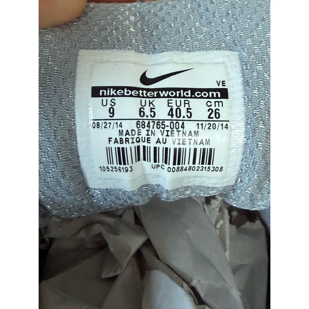Nike Womens Downshifter 684765-004 Gray Pink Running Shoes Sneakers Size 9 EUC - Picture 6 of 6
